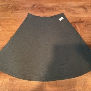 Kate Hill NEW Flare Gray Women's Skirt XL